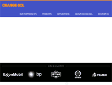 Tablet Screenshot of orange-sol.com